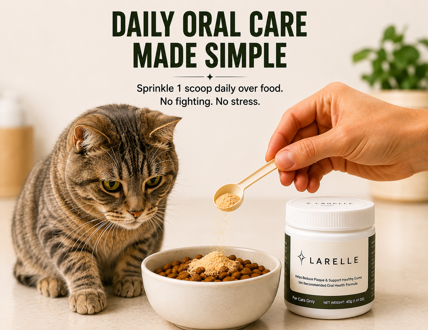 Larelle Cat Teeth Cleaning Powder